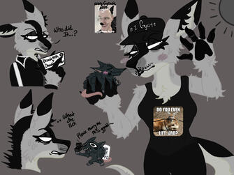 Frankenweenie gym teacher fursona (not my oc)